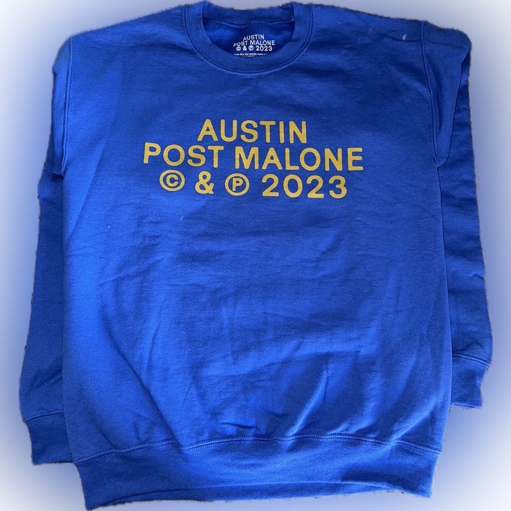 Post Malone 2023 Austin Tour Crewneck - S